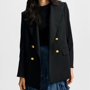 Veronica Beard Rhys Dickey Jacket in Black